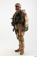  Photos Robert Watson Army Czech Paratrooper Poses standing whole body 0002.jpg